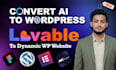convert lovable ai, figma to a premium wordpress website