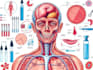 design premium biotech infographics, medical