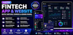 develop custom fintech app and website with virtual cards and admin panel