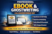 be ebook ghostwriter ghost bookwriter ebook writer kdp writer