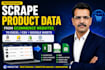 scrape ecommerce product data into CSV or excel