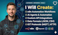 do n8n automation workflows, ai agents, and custom API integrations json mqtt