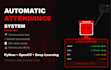 do automatic attendance system in python