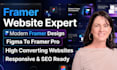 fix framer website development framer landing page design redesign webflow site