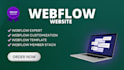 build website, webflow, webflow template, webflow memberstack