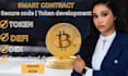 build and deploy a smart contract for erc20 token or nft project