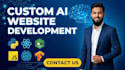 develop ai website, web app, CRM software, ai saas, chatbot, ai automation app