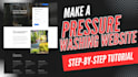design hvac, roofing, plumbing, pressure wash, construction, contractor website