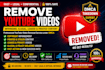 permanently delete negative youtube channel and remove bad link