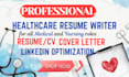 write a professional ats resume, CV,  linkedin profile