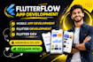 build flutter flow app, mobile app development flutter development flutter dev