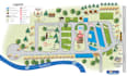 design campground map, rv park map and custom vector site plan