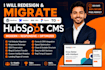 convert figma wix webflow website to hubspot cms