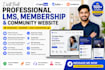 design learndash, lms website, tutor lms, wordpress lms, or membership website