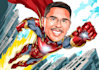 create cinematic superhero character art and custom comic style illustrations