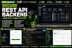 secure nodejs rest API backend