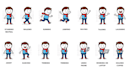 draw stickman and stick figure characters