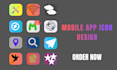 create professional mobile app icon designs