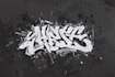 create a hand drawn graffiti logo for you