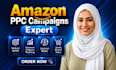 setup and manage profitable amazon PPC campaigns, amazon ppc ads expert