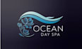 design inventive super ocean day spa logo