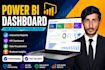design interactive power bi dashboards, and KPI reports