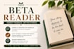 beta read, critique and provide feedback for your book