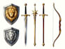 design unique weapons illustrations