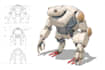 design spectacular robots, cyborgs and mechs