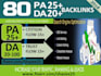 do 80 high trust flow citation flow dofollow backlinks