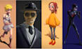 do a 3d character model