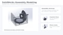 create a solidworks assembly and motion study animation