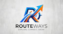 design a modern and dynamic route logo for your brand