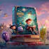 draw custom cartoon book covers with professional