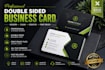 create professional business card, letterhead and invoice design