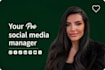 be your social media marketing manager