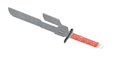 create game ready 3d weapons and swords in blender