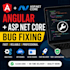 fix angular frontend bugs and UI issues
