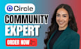 setup circle so online course community setup circle so website circle community