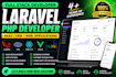 build full stack websites, PHP, laravel developer, saas, ecommerce