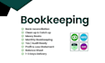 do bookkeeping and bank reconciliation