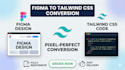 develop a custom responsive website using figma to tailwind