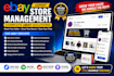 manage your ebay account as a virtual assistant, VA and related issues