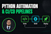 do python scripting, automation and devops cicd for you