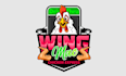 design mascot chicken wing mac logo