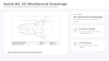 create professional 2d autocad mechanical drawings