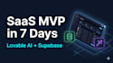 build ai saas mvp website with lovable supabase and replit for ecommerce