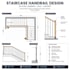 create custom staircase handrail and railing designs