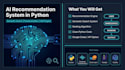 build ai recommendation system using python
