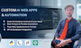 build custom ai web applications and automate data using python